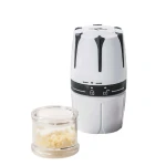 Kuchenprofi Mini Vegetable Dicer with Removable Storage Container & Lid 3mm Uniform Cube Cutter for Garlic, Onion, Herbs & More Easy Twist Operation, 4x2.25 in - Kuchenprofi