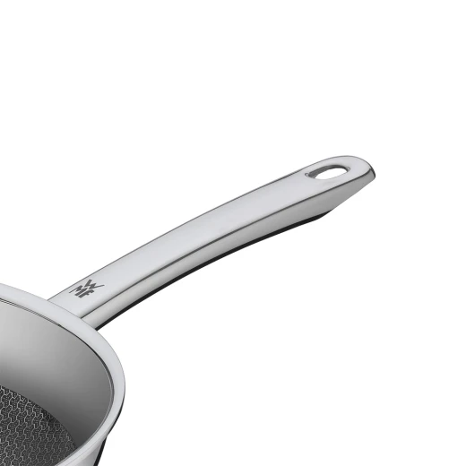 WMF Profi Frying Pan 24 cm Cromargan Stainless Steel Skillet with TransTherm Base Induction-Compatible, Ideal for High-Heat Searing - WMF - Image 4