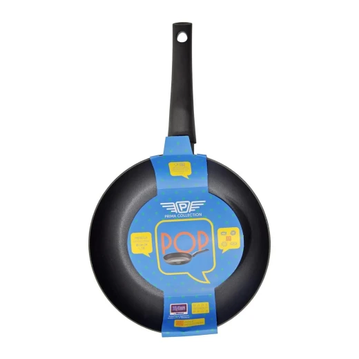 Pintinox Pop Line Frying Pan 26 cm Forged Aluminum with PFOA-Free Double Non-Stick Coating Induction Compatible, Soft-Touch Anti-Scald Handle, Dishwasher Safe - Pintinox - Image 2