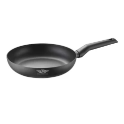 Pintinox Pop Line Frying Pan 28 cm Forged Aluminum with PFOA-Free Double Non-Stick Coating Induction Compatible, Soft-Touch Anti-Scald Handle, Dishwasher Safe