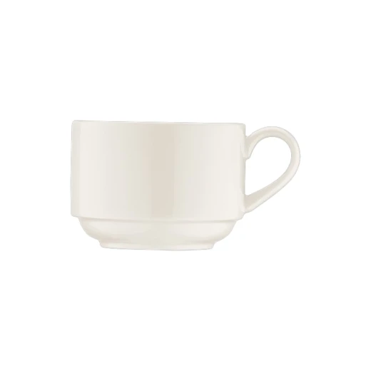 Bonna White Coffee Cup 210ml Vitrified Hotelware with British Standard Kitemark Chip & Thermal Shock Resistant Microwave, Oven & Dishwasher Safe Stackable Design Bonna White Coffee Cup 210ml Vitrified Hotelware with British Standard Kitemark Chip & Thermal Shock Resistant Microwave, Oven & Dishwasher Safe Stackable Design