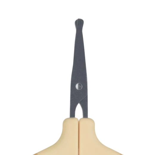 Bebe Confort Baby Nail Scissors Sweet Arctic Yellow, Rounded Tips, Safe for Babies from 1 Month, Gentle and Precise Nail Trimming - Bebe Confort - Image 2