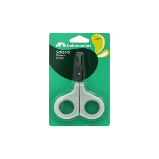 Bebe Confort Baby Nail Scissors Sweet Arctic Green, Rounded Tips, Safe for Babies from 1 Month, Gentle and Precise Nail Trimming Bebe Confort Baby Nail Scissors Sweet Arctic Green, Rounded Tips, Safe for Babies from 1 Month, Gentle and Precise Nail Trimming