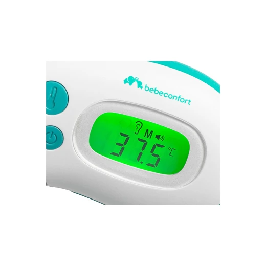 Bebe confort Mini Multifunction Infrared Thermometer No Contact Temperature for Forehead, Ear, Bath, Food & Room Fast & Accurate in 2 Seconds - Bebe Confort - Image 3
