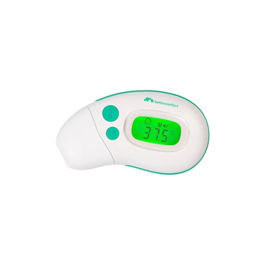 Bebe confort Mini Multifunction Infrared Thermometer No Contact Temperature for Forehead, Ear, Bath, Food & Room Fast & Accurate in 2 Seconds - Bebe Confort - Image 2