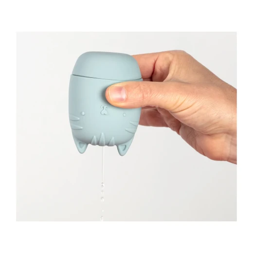 مجموعة أساسيات الأطفال طقم طعام 3 قطع (طبق، كوب، ملعقة) + ألعاب استحمام سيليكون + ضوء ليلي USB قابل لإعادة الشحن تصميم صديق للبيئة ولطيف للأطفال من عمر سنة وما فوق من بيبي كونفورت - بيبي كونفورت - Image 6