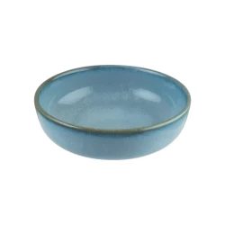 Bonna Sky Hygge Coup Bowl Dia 16cm Blue, Reactive Glaze Finish, Unique Texture & Color Variations