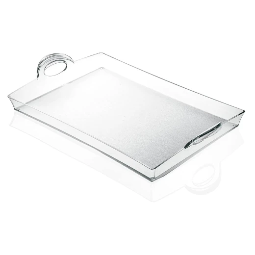 Guzzini Transparent Transparent Happy Hour Tray, 13 by 21-Inches Guzzini Transparent Transparent Happy Hour Tray, 13 by 21-Inches