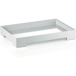Guzzini Essence Tray, SMMA File,White 32x23xh5 cm
