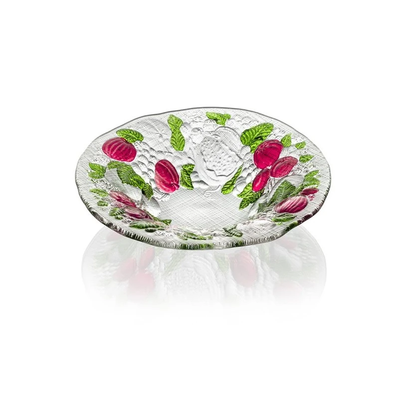 IVV A Night in Palmira Bowl Dia 24cm Red & Green - IVV