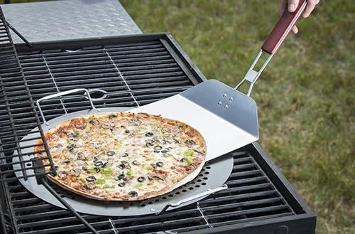 Table Craft Pizza Peel Stainless Steel with Handle 66.36 x 25.08 x 6.03 cm; 703 g - Table Craft - Image 4