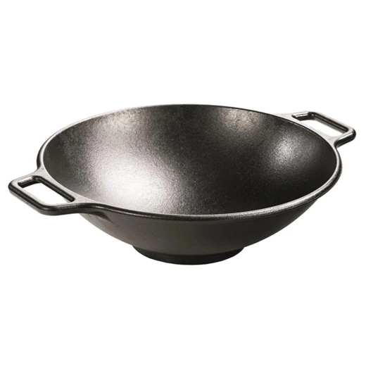 Lodge Cast Iron Wok Dia 35cm Lodge Cast Iron Wok Dia 35cm