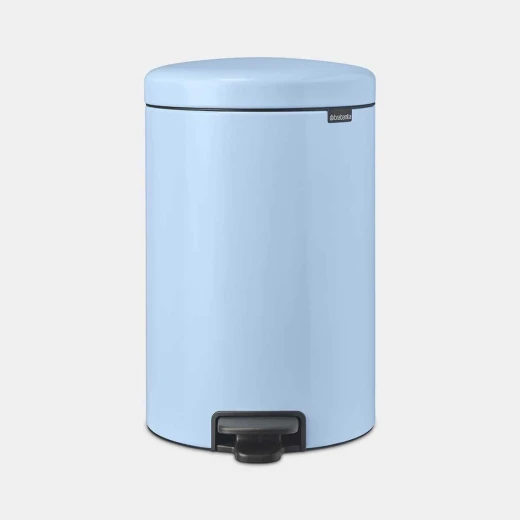 Brabantia NewIcon Pedal Bin 3L Dreamy Blue Soft Close Lid, Odor-Proof, Removable Inner Bucket, Non-Slip Base, Anti-Tilt Compact Trash Can for Bathroom, Bedroom, or Office Stylish and Space-Saving Brabantia NewIcon Pedal Bin 3L Dreamy Blue Soft Close Lid, Odor-Proof, Removable Inner Bucket, Non-Slip Base, Anti-Tilt Compact Trash Can for Bathroom, Bedroom, or Office Stylish and Space-Saving