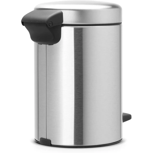 Brabantia NewIcon Pedal Bin 3L Matt Steel Fingerprint Proof, Soft Close Lid, Removable Plastic Inner Bucket, Supports Ocean Cleanup, 10-Year Guarantee - Brabantia - Image 3