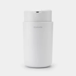 Brabantia ReNew Soap Dispenser White, 250ml Capacity, Drip-Free Pump, Non-Slip Base, Stylish & Functional Bathroom Accessory
