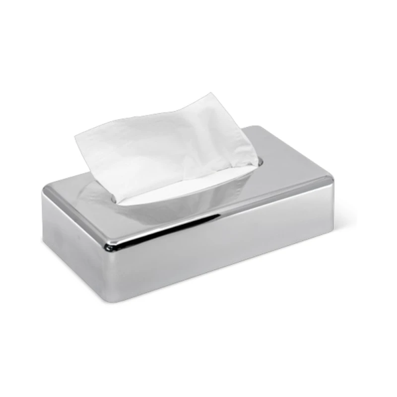 Bentley Kim Tissue Dispenser Chrome Finish, Durable ABS, Easy Refill, Modern Design, 25.5 x 14 x 6.3 cm - Bentley