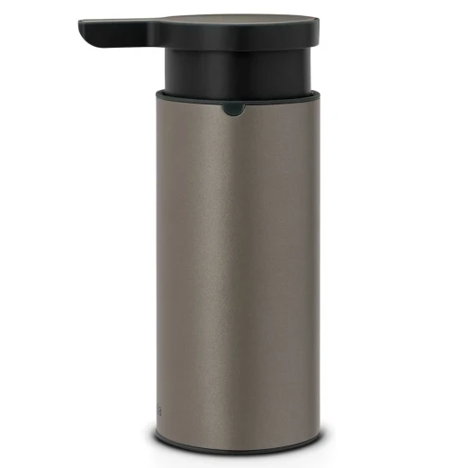 Brabantia Profile Soap Dispenser Platinum, 200ml, Non-Drip Pump, Easy Refill & Clean, Rust-Resistant, Anti-Slip Base - Brabantia - Image 2