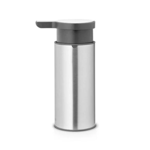 Brabantia Profile Soap Dispenser Matt Steel, 200ml, Non-Drip Pump, Easy Refill & Clean, Rust-Resistant, Anti-Slip Base - Brabantia - Image 2