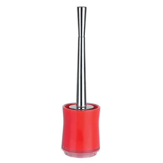 Spirella Sydney Toilet Brush Set Denim Red, Acrylic Holder & Stainless Steel Handle, Dia 10 cm x H 38 cm, Hygienic & Stylish Bathroom Accessory Spirella Sydney Toilet Brush Set Denim Red, Acrylic Holder & Stainless Steel Handle, Dia 10 cm x H 38 cm, Hygienic & Stylish Bathroom Accessory