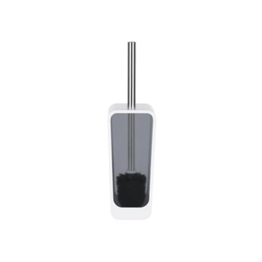 Spirella Vision Toilet Brush Transparent Acrylic, Dia 19.5 cm x H 39 cm, Modern Floor-Standing Design, Easy-Clean & Durable Spirella Vision Toilet Brush Transparent Acrylic, Dia 19.5 cm x H 39 cm, Modern Floor-Standing Design, Easy-Clean & Durable