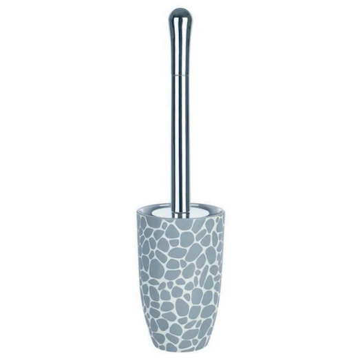 Spirella Darwin Pebble Stoneware Toilet Brush Grey, Durable Design, Dia 14 x 10.5 x 21.5 cm, Hygienic & Easy-Clean Spirella Darwin Pebble Stoneware Toilet Brush Grey, Durable Design, Dia 14 x 10.5 x 21.5 cm, Hygienic & Easy-Clean