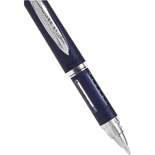 قلم رولربول جيت ستريم SX-217 سن رفيع 0.7 مم  حبر أزرق كتابة ناعمة وسريعة الجفاف مضاد للتلطخ مثالي لليد اليسرى أداء موثوق للاستخدام اليومي من يوني - يونيبول - Image 2