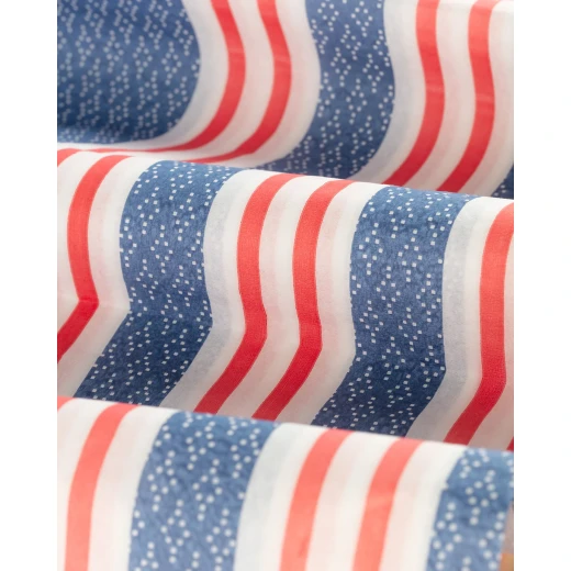 Madame COCO Alix Disposable Tablecloth, 80x100 cm, Navy/Red, Single-Use Paper Table Cover, Elegant & Practical Design, Made in Turkey - Madame COCO - Image 3