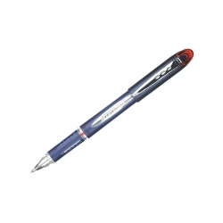قلم رولربول جيت ستريم SX217-RD سن رفيع 0.7 مم حبر أحمر كتابة ناعمة وسريعة الجفاف مضاد للتلطخ مثالي لليد اليسرى أداء موثوق للاستخدام اليومي من يوني