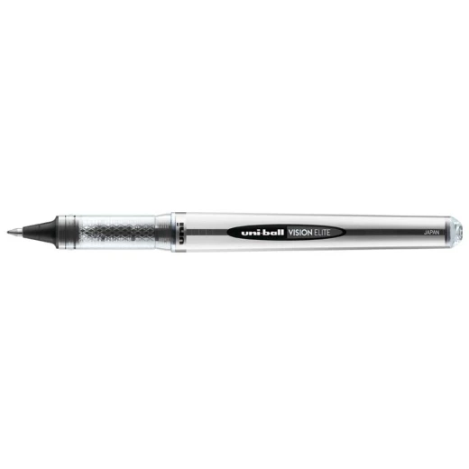 Uni-Ball Vision Elite 0.8mm Gel Rollerball Pen  (Black) - uniball - Image 3