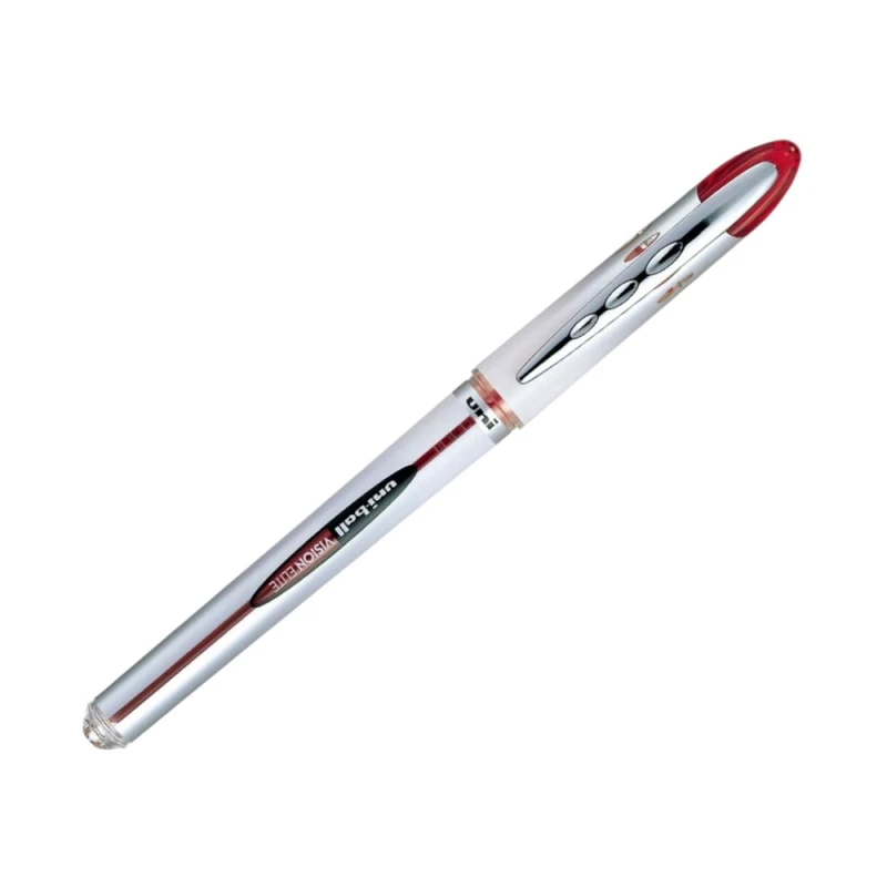 Uni-Ball Vision Elite 0.8mm Gel Rollerball Pen (Red) - uniball