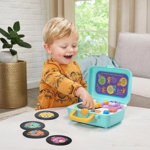VTech DJ Scratch Cat Record Player – Interactive Music Toy - VTech - Image 6