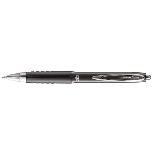 Uni-Ball Signo UMN207 Gel Pen, 0.4 mm Fine Tip, Black Ink, Smooth Writing, Translucent Barrel, Metal Clip, Precise Gel Rollerball Pen Uni-Ball Signo UMN207 Gel Pen, 0.4 mm Fine Tip, Black Ink, Smooth Writing, Translucent Barrel, Metal Clip, Precise Gel Rollerball Pen