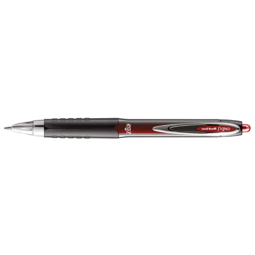 Uni-Ball Signo UMN207 Gel Pen, 0.4 mm Fine Tip, Red Ink, Smooth Writing, Translucent Barrel, Metal Clip, Precise Gel Rollerball Pen Uni-Ball Signo UMN207 Gel Pen, 0.4 mm Fine Tip, Red Ink, Smooth Writing, Translucent Barrel, Metal Clip, Precise Gel Rollerball Pen