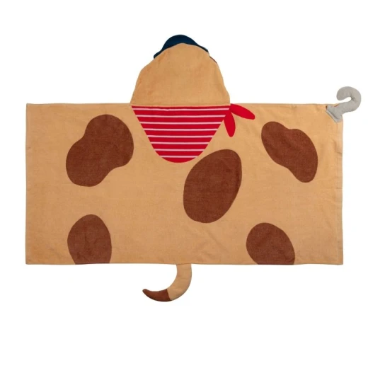 Stephen Joseph, Kids Hooded Bath Beach Towel, Girls and Boys Towel, Swim Pool Cover Up Super Absorbent Cute Characters, Dog - Stephen Joseph - Image 4