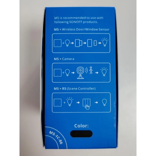 مفتاح ميكانيكي ذكي من SONOFF، مفتاح إضاءة ذكي يعمل عبر WiFi بتردد 2.4GHz، زر واحد، يتطلب سلك محايد، متوافق مع Alexa وGoogle Home، نوع SONOFF M5 86، الموديل: M5-1C-86 — سونوف - سونوف - Image 5