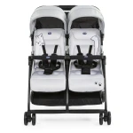 Chicco Ohlala Twin Stroller Silver Lightweight  - Chicco