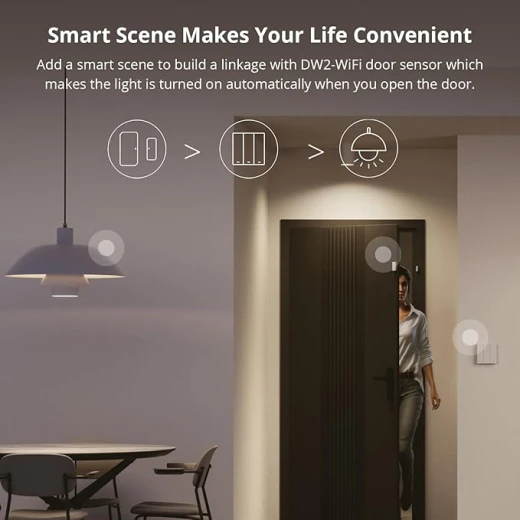 SONOFF M5-2C-86W SwitchMan 2 Gang Smart Wall Switch (Matter), Remote/Voice Control, Share Control, Smart Scene, Countdown Timing, 2.4GHz Wifi, 2200W Max Power, Works with Alexa & Google Home, White - Sonoff - Image 7