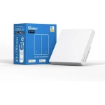 SONOFF M5-2C-86W SwitchMan 2 Gang Smart Wall Switch (Matter), Remote/Voice Control, Share Control, Smart Scene, Countdown Timing, 2.4GHz Wifi, 2200W Max Power, Works with Alexa & Google Home, White - Sonoff
