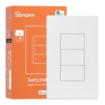 SONOFF Zigbee Smart Light Switch, Required SONOFF Zigbee Hub, Interruptor Inteligente, Smart Switch No Neutral or with Neutral, Voice Control with Alexa Google Home, Zigbee Switch ZBM5-3C-120W - Sonoff