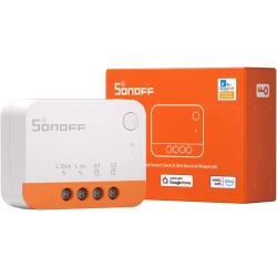 مفتاح الإضاءة الذكي SONOFF ZBMINIL2 Extreme Zigbee (ثنائي الاتجاه)، يعمل مع Alexa وSmartThings Hub وGoogle Home وSONOFF ZBBridge-P، يتطلب محور ZigBee، لا يتطلب سلكًا محايدًا