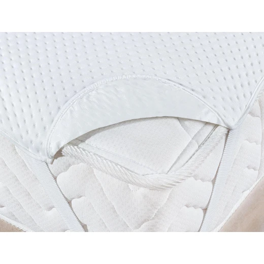 Madame COCO Clarte Waterproof Fitted Mattress Protector, Double Size 160x200 cm, 100% Polyester, Liquid-Resistant and Comfortable - Madame COCO - Image 3