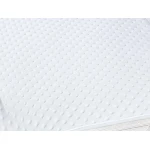 Madame COCO Clarte Waterproof Fitted Mattress Protector, Double Size 160x200 cm, 100% Polyester, Liquid-Resistant and Comfortable - Madame COCO