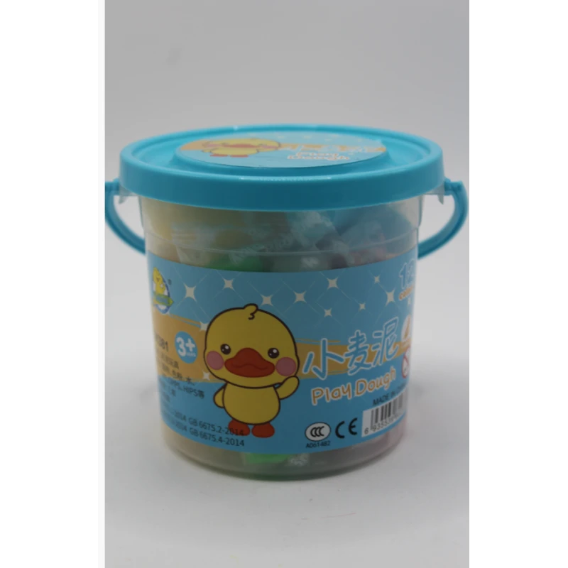 Play Dough Bunny Set – Bunny-Themed Container with Pink & Blue Lid - Stoys