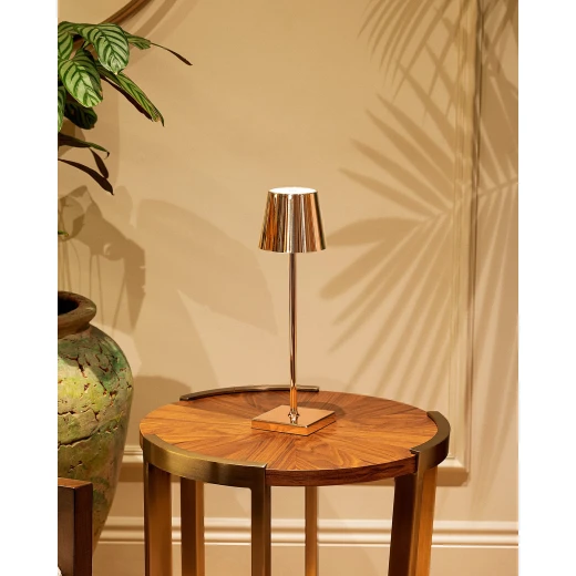 Madame COCO Bonar Touch-Sensitive Lampshade, Rose, Elegant Decorative LED Lighting for Cozy Living Spaces - Madame COCO - Image 4
