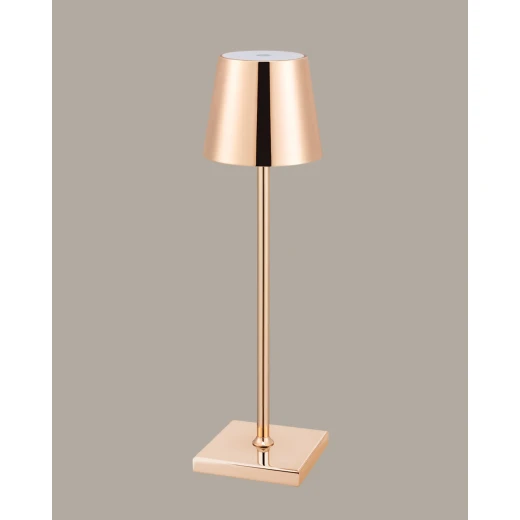 Madame COCO Bonar Touch-Sensitive Lampshade, Rose, Elegant Decorative LED Lighting for Cozy Living Spaces - Madame COCO - Image 3