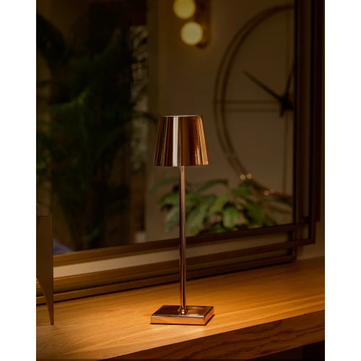 Madame COCO Bonar Touch-Sensitive Lampshade, Rose, Elegant Decorative LED Lighting for Cozy Living Spaces - Madame COCO - Image 7