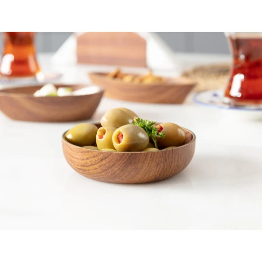 Madame COCO Novara Mini Bowl, Bi-Colored Plastic Bowl,11x11x3 cm, Stylish and Functional Kitchen Bowl - Madame COCO - Image 4