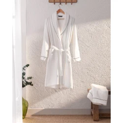 طقم روب حمام جاك بياقة شال للجنسين بالمقاس 2XL – مادام كوكو