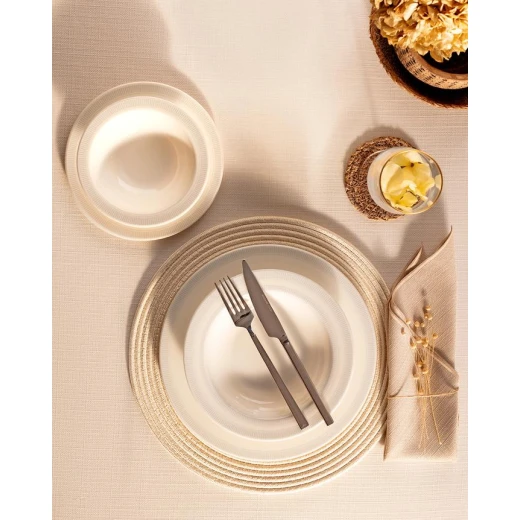 Madame COCO  Lucinda 24-Pcs Dinner Set with Dimensions 27×21×20×16 cm – Elegant and Modern Design Suitable for All Occasions - Madame COCO - Image 5