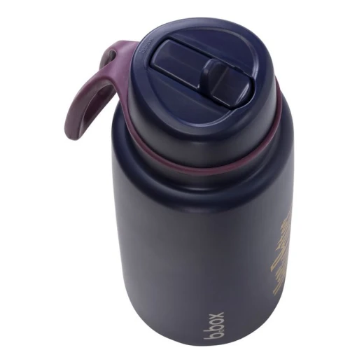 b.box 1L Insulated Flip Top Bottle, Harry Potter, Triple Layer Stainless Steel Water Bottle with Straw, Leak-Proof, BPA-Free, Keeps Drinks Cold for 46 Hours - B.Box - Image 3